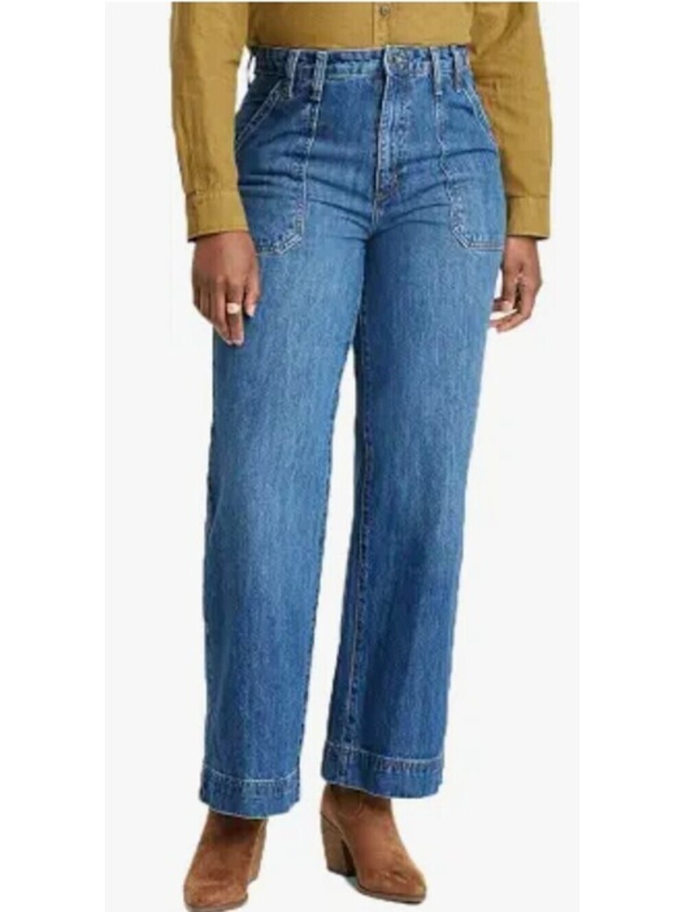 Universal Thread High Rise Wide Leg Denim Jeans - Women's 14 NWOT